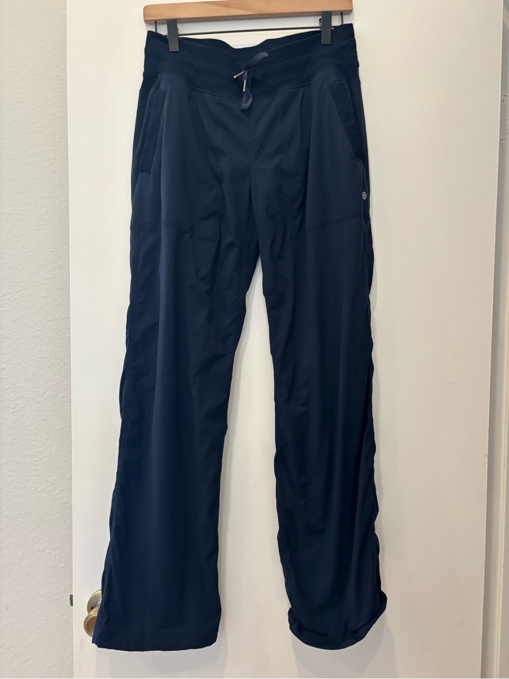 lululemon lined Dance Studio Pants workout travel lightweight drawstring pullon